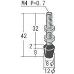 Load image into Gallery viewer, Bolt with Rubber  RBT4LSUS  KAKUTA

