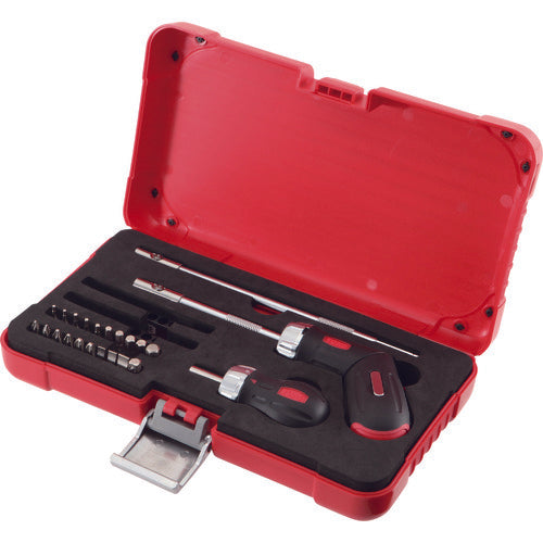 Ratchet Screwdriver Set  RDS20  TONE