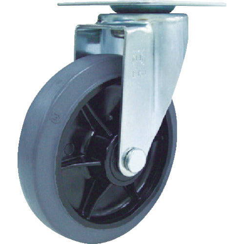 Noise-reducing Resinate Caster  RJ2F-150NWR-G  YUEI