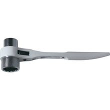 Load image into Gallery viewer, Compact Short Ratchet Construction Wrench  RM-17X21CS  TOP
