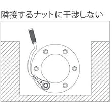 Load image into Gallery viewer, Curred Handle Ratchet Wrench  RM-24LYN  TOP
