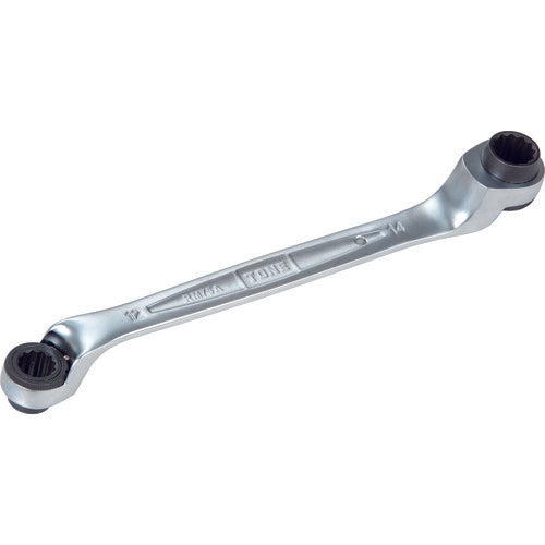 75Angle Offset Ratchet Ring Wrench Deep Head  RM75A-1214  TONE