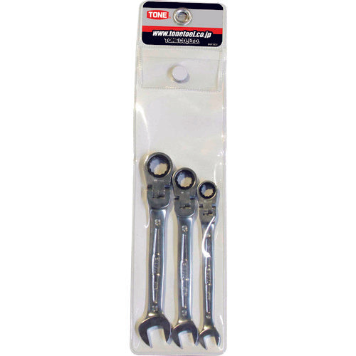 Ratchet Ring Wrench Flex Head  RMF300  TONE