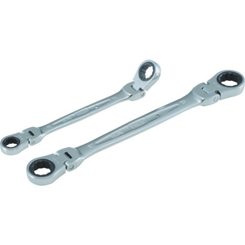 Ratchet Ring Wrench Flex Head  RMFW-0810  TONE