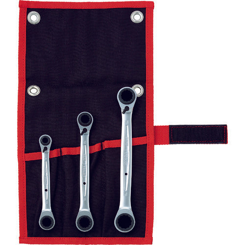 Ratchet Ring Wrench 4 ways  RMW300  TONE