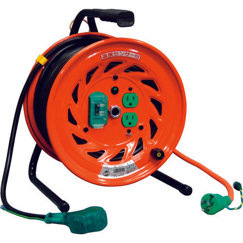 Indoor-type Single-Phase Power 100V Earth Breaker Bick-Reel  RND-EB30S  NICHIDO