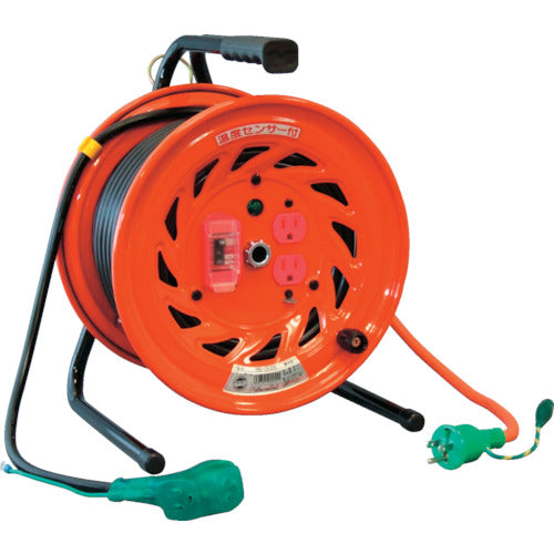 Indoor-type Single-Phase Power 100V Earth Breaker Bick-Reel  RND-EK30S  NICHIDO