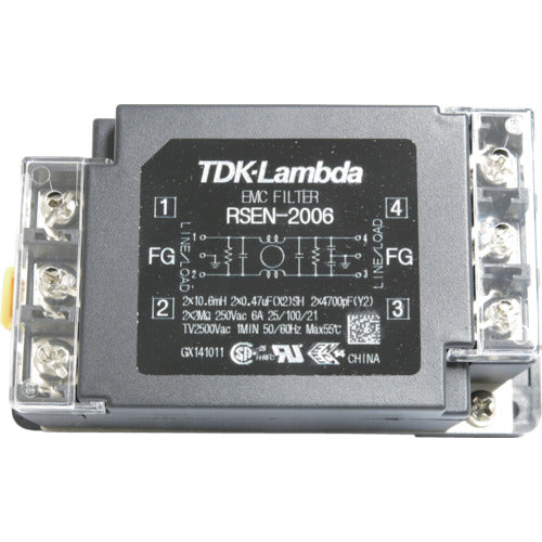 Noise Filter(EMC Filter)  RSEN-2006D  TDK-Lambda