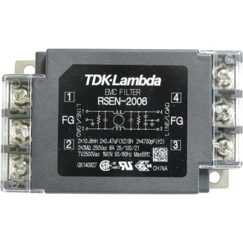 Noise Filter(EMC Filter)  RSEN-2006  TDK-Lambda