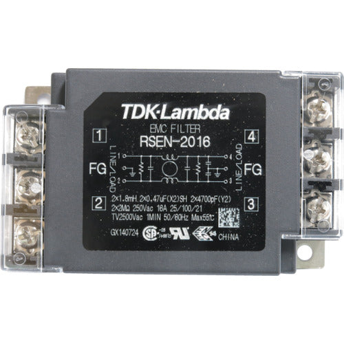 Noise Filter(EMC Filter)  RSEN-2016  TDK-Lambda