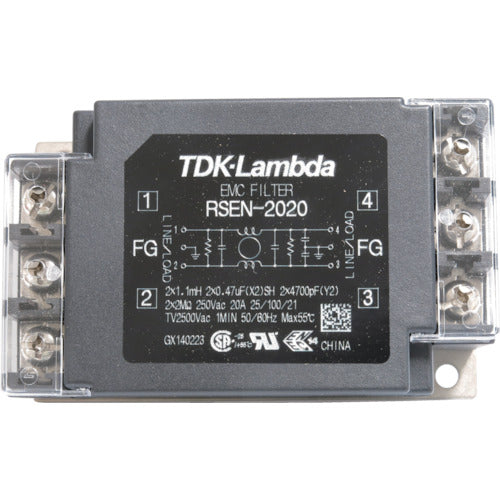 Noise Filter(EMC Filter)  RSEN-2020  TDK-Lambda