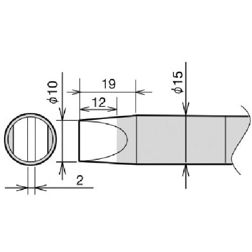 Soldering Iron Tip  RX-89HRT-10D  goot