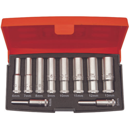 Deep Socket Set  BAHS0810L  BAHCO