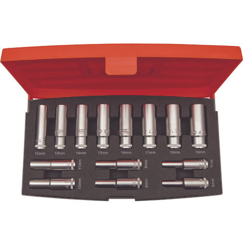 Deep Socket Set  BAHS1214L  BAHCO