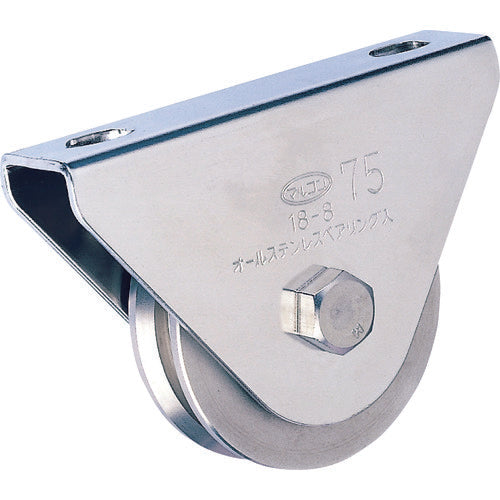 All Stainless Steel Heavy-duty V-Grooved Caster with Frames S-3000 MALCON  S3000110  MALCON