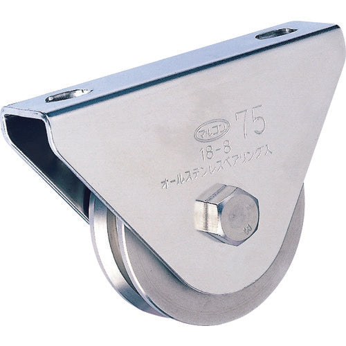 All Stainless Steel Heavy-duty V-Grooved Caster with Frames S-3000 MALCON  S3000600  MALCON