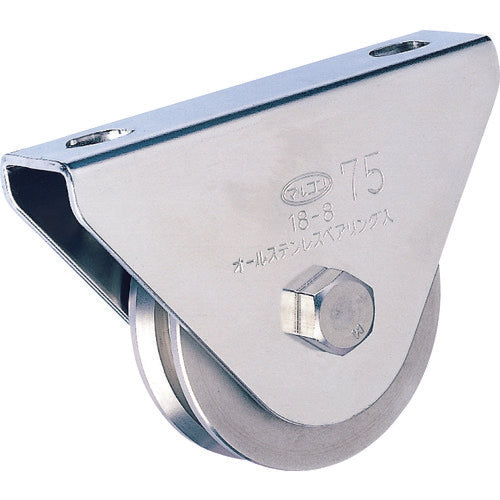 All Stainless Steel Heavy-duty V-Grooved Caster with Frames S-3000 MALCON  S3000900  MALCON
