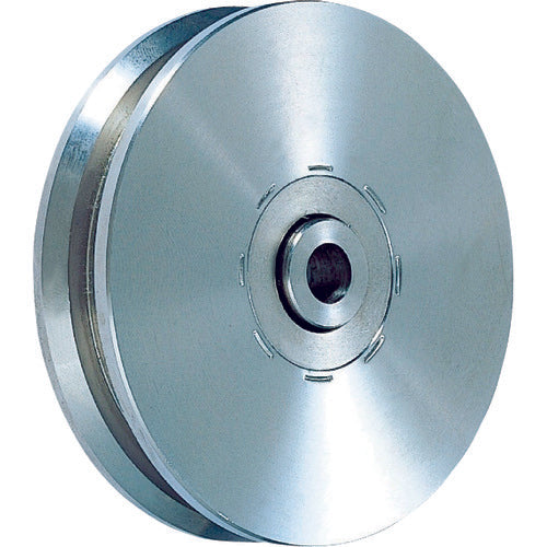 All Stainless Steel Heavy-Duty V-Grooved Caster S-3100 MALCON  S3100500  MALCON