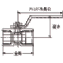 Load image into Gallery viewer, Ball Valve SBFS2 Series Reduced Bored  SBFS2-08  ONDA MFG
