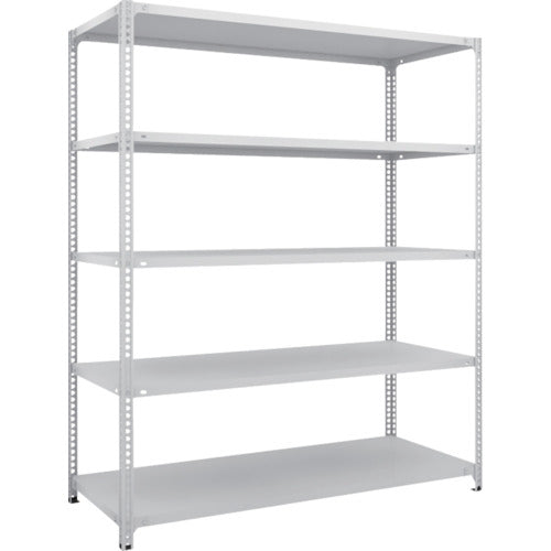 Light-Duty Semi Boltless Shelving (Height:1800mm)  SBL-6565-W  TRUSCO