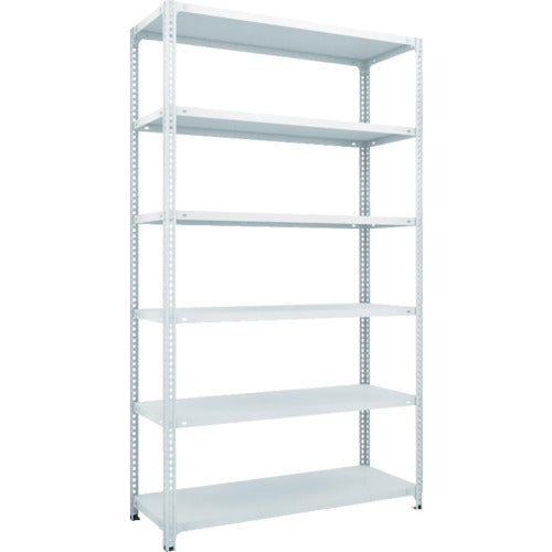 Light-Duty Semi Boltless Shelving (Height:2100mm)  SBL-7366-W  TRUSCO