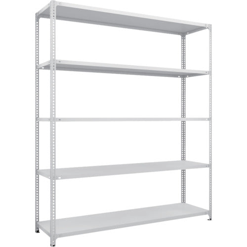 Light-Duty Semi Boltless Shelving (Height:2100mm)  SBL-7635-W  TRUSCO