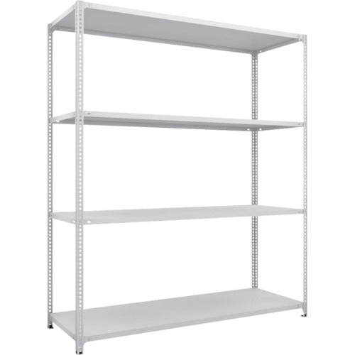 Light-Duty Semi Boltless Shelving (Height:2100mm)  SBL-7664-W  TRUSCO