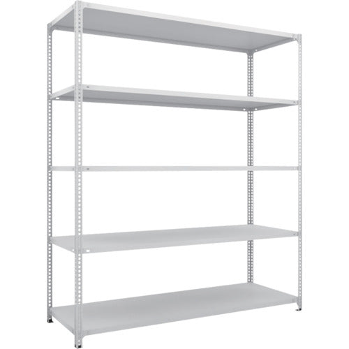 Light-Duty Semi Boltless Shelving (Height:2100mm)  SBL-7665-W  TRUSCO