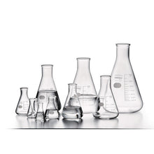 Load image into Gallery viewer, Erlenmeyer Flask with Measurements  SF-100 SCI  HARIO
