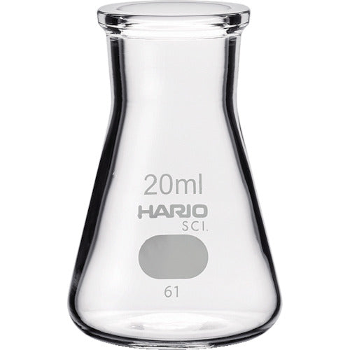 Erlenmeyer Flask with Measurements  SF-20 SCI  HARIO