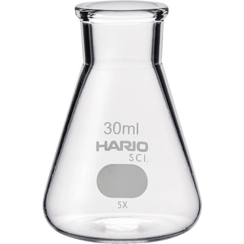 Erlenmeyer Flask with Measurements  SF-30 SCI  HARIO