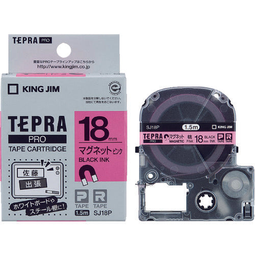 Tepra PRO Tape Cartridge  SJ18P  KING JIM