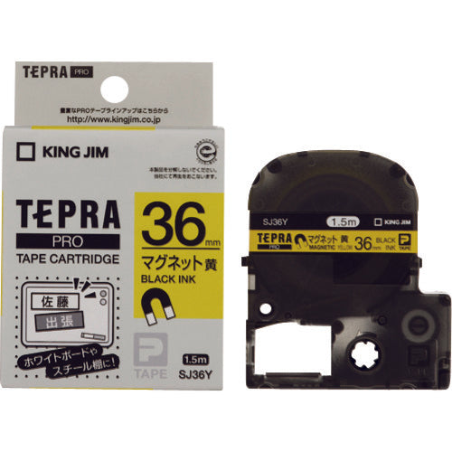 Tepra PRO Tape Cartridge  SJ36Y  KING JIM