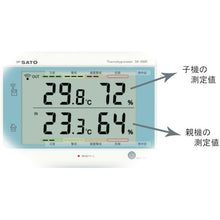 Load image into Gallery viewer, Digital Themo-Hygrometer  SK-300R  SATO
