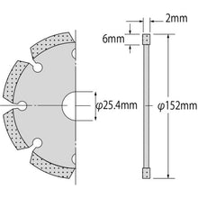 Load image into Gallery viewer, Diamond Saw Blade Laser Welded Segments  SL150  LOBSTER
