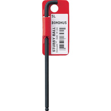 Load image into Gallery viewer, Stubby Ball End L-wrench  16560  BONDHUS
