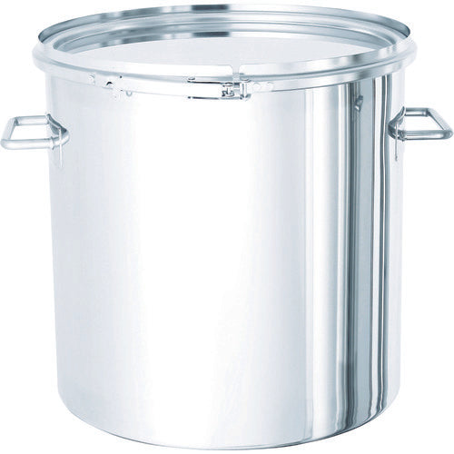 Sanitary Stainless Steel Container with Lever Band(with Lid)  SMA-CTL-24  NITTO