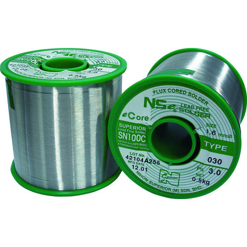 Lead Free Resin Flux Cored Solder  SN100C-030-06  Superior