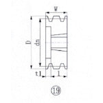 SP Pulley  SPA112-3  EVN