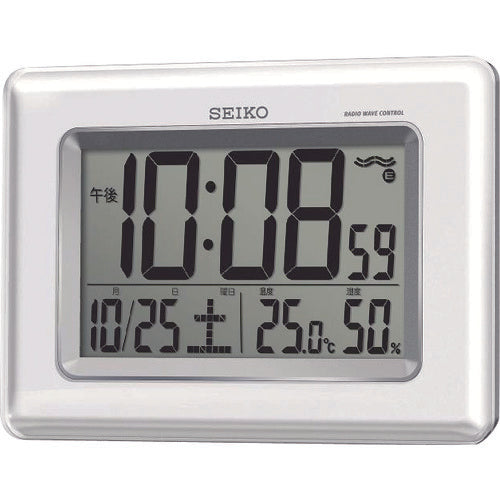 Radio Wave Controlled Clock  SQ424W  SEIKO