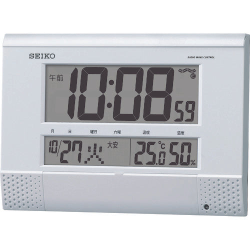 Radio Wave Controlled Clock  SQ435W  SEIKO