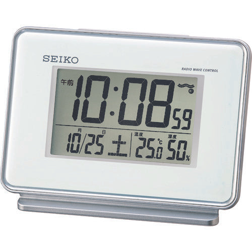 Radio Wave Controlled Clock  SQ767W  SEIKO