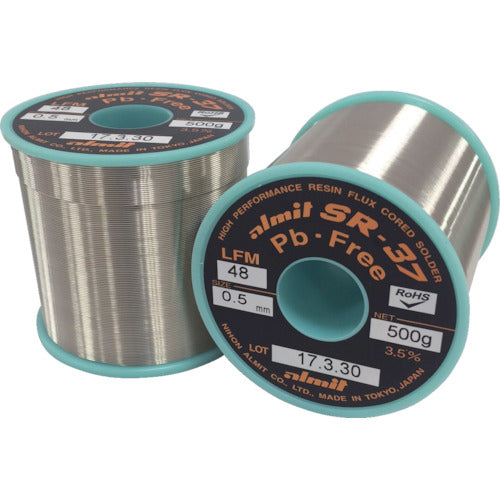 (Lead Free)Resin Flux Cored Solder  SR37LFM48-3.5-0.5MM  ALMIT