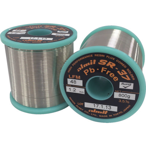 (Lead Free)Resin Flux Cored Solder  SR37LFM48-3.5-1.2MM  ALMIT