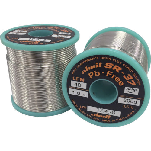 (Lead Free)Resin Flux Cored Solder  SR37LFM48-3.5-1.6MM  ALMIT