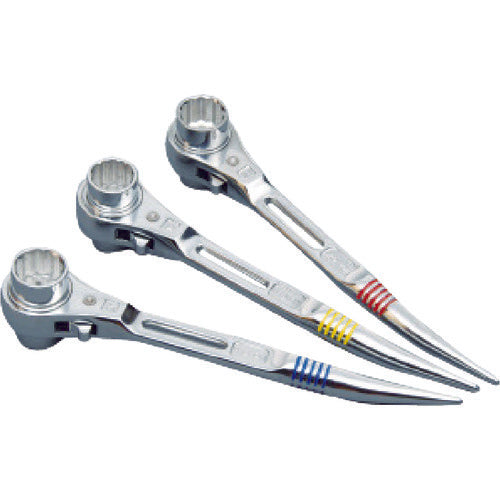 Ratchet Wrench.Double Size(Clow Reversible Short Type)  SRB1719RH  SUPER TOOL