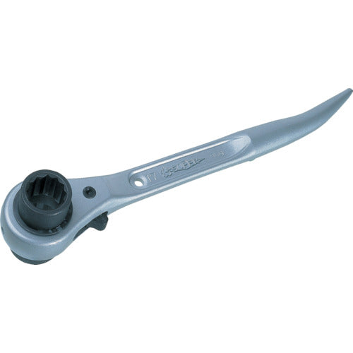 Ratchet Wrench Double-end(Claw Reversible Short type) Aluminum Alloy Body  SRB1721A  SUPER TOOL