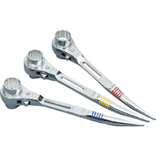 Ratchet Wrench.Double Size(Clow Reversible Short Type)  SRB1721RH  SUPER TOOL