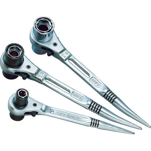 4size Ratchet Wrench  SRF1  SUPER TOOL