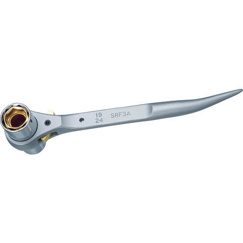 4Size Ratchet Wrench Aluminium Alloy Body  SRF3A  SUPER TOOL